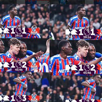 Crystal Palace Bungkam 10 pemain Tottenham
