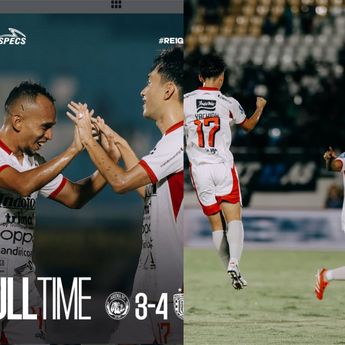 Bali United Permalukan Tuan Rumah Arema FC 4-3