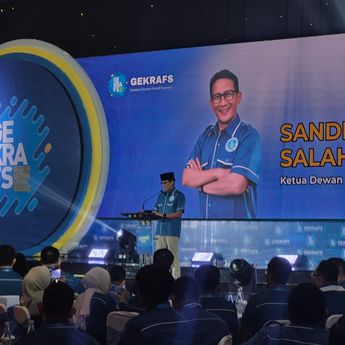 Rakernas Gekrafs 2026, Sandiaga Uno Optimistis Ekonomi Kreatif Jadi Masa Depan Indonesia