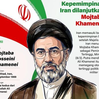 Infografik: Mojtaba Khamenei Resmi Jadi Pemimpin Tertinggi Iran