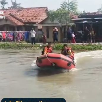 Anak Dua Tahun Tercebur Saluran Irigasi di Batujaya, Tim Gabungan Lakukan Pencarian