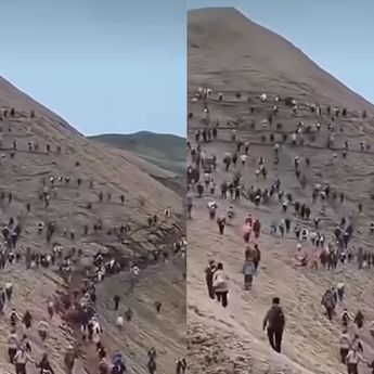 Cek Fakta: Viral Video Warga Israel Kabur ke Pegunungan Gegara Serangan Rudal Iran