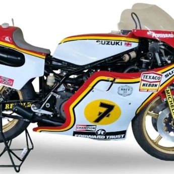 Motor Juara Dunia Barry Sheene 1977 Dilelang, Suzuki RG500 XR14 Legendaris Siap Jadi Milik Kolektor Tajir