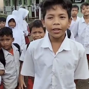 Belum Kebagian MBG, Siswa SD di NTB Lantang Tagih Prabowo