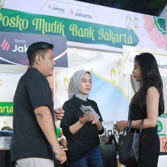 Bank Jakarta Hadirkan Posko Mudik di Rest Area KM 429 Semarang