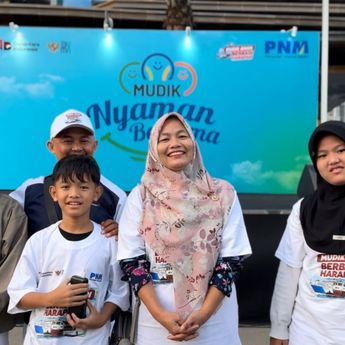 Cerita Ibu Eka Setelah Dua Tahun Menahan Rindu, Kini Bisa Mudik Nyaman Bareng PNM