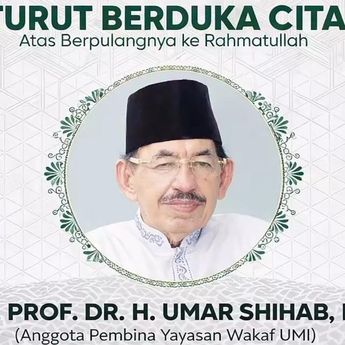 Keluarga Najwa Shihab, Umar Shihab Meninggal Dunia