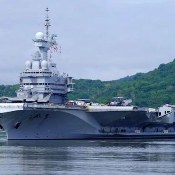 Lokasi Kapal Induk Prancis Bocor Gara-gara Prajurit Pamer Data Strava