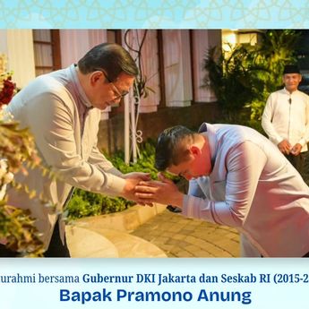 Seskab Teddy Unggah Momen Lebaran Silaturahmi dengan Pramono Anung hingga Panglima TNI