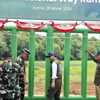 Menhut Targetkan Pagar Way Kambas Rampung dalam 4 Bulan