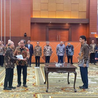 Purbaya Lantik Robert Marbun Jadi Sekjen Kemenkeu, Gantikan Heru Pambudi