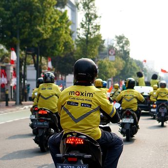 Industri Ride-Hailing Kian Moncer, Maxim Jangkau 400 Kota di RI