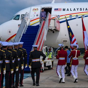 PM Malaysia Anwar Ibrahim Tiba di Jakarta, Bahas Konflik Timur Tengah dengan Prabowo