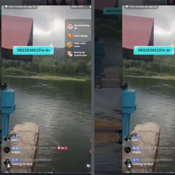 Gegara Terima Saweran Rp100 Ribu di Tiktok, Remaja 17 Tahun Terjun ke Sungai Berakhir Tenggelam