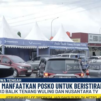 Posko Balik Tenang Nusantara TV dan Wuling Motors Jadi Oase Pemudik: Gratis dan Nyaman di Tol Semarang-Batang
