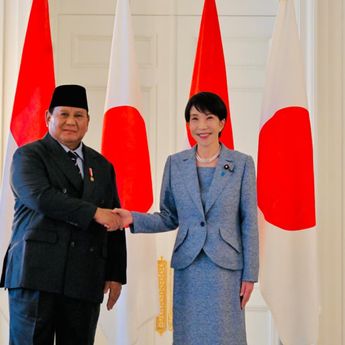 Prabowo Subianto Disambut Upacara Resmi oleh PM Jepang Sanae Takaichi di Istana Akasaka