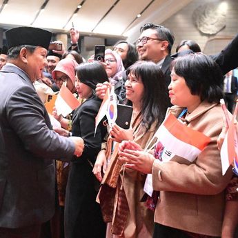 Prabowo Tiba di Seoul, Disambut Hangat dan Penuh Kebanggaan oleh Diaspora Indonesia