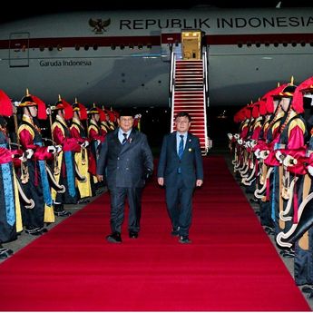 Prabowo Tiba di Seoul, Awali Kunjungan Kenegaraan ke Republik Korea