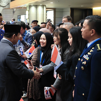 Dapat Semangat dari Prabowo, Mahasiswa Indonesia di Korea: Thoughtful! Memotivasi Saya Berkontribusi bagi Indonesia