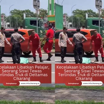 Siswi Tewas dalam Kecelakaan Maut di Deltamas Cikarang
