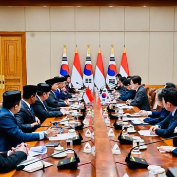 Prabowo Bertemu Presiden Korsel, Sepakat Tingkatkan Kerja Sama Ekonomi, Pertahanan hingga AI