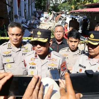 Polisi Intensifkan Patroli dan Pendataan Pascagempa M 7,6 di Sulawesi Utara