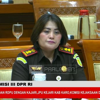 Komisi III: Bu Kajari Karo Ini Suratnya Sangat Provokatif!