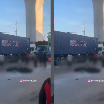 Driver Ojol Tewas Terlindas Truk di Tanjung Priok Pagi Ini