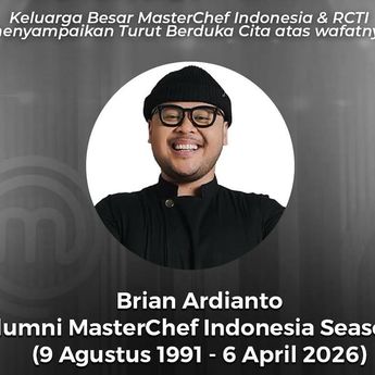 Brian Ardianto MasterChef Indonesia Meninggal Dunia