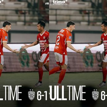 Bali United Bungkam PSBS Biak 6-1
