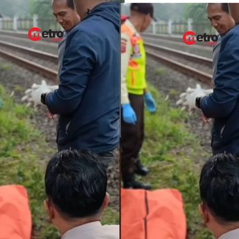 Pria Tewas Tertabrak KRL Commuter Line 