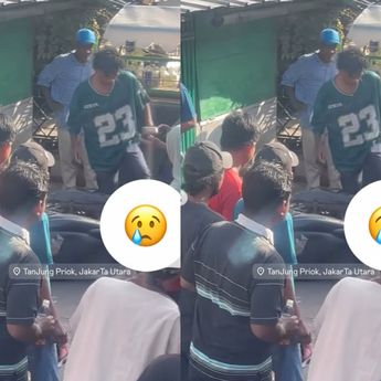 Driver Ojol Meregang Nyawa Dihantam KRL Jurusan Priok-Kota