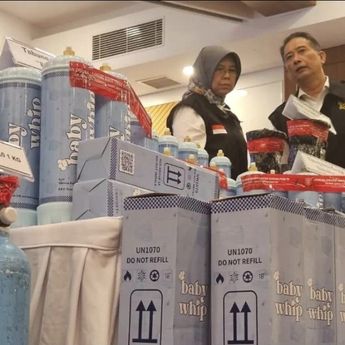 BPOM dan Polri Tindak Peredaran Ilegal Gas &lsquo;Baby Whip&rsquo;