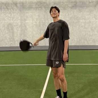 Tiba di Jakarta, Ji Chang Wook Asyik Main Padel di Gancit