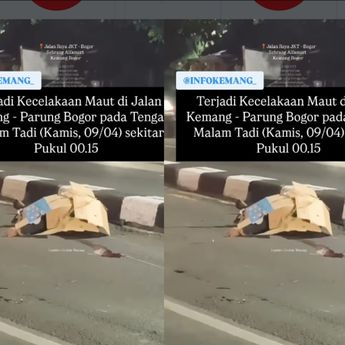 Kecelakaan Motor Hantam Mobil, 1 Orang Tewas di Kemang-Parung