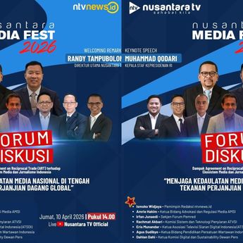Forum Diskusi Nusantara Media Fest 2026: Menjaga Kedaulatan Media Nasional di Tengah Tekanan Perjanjian Dagang Global