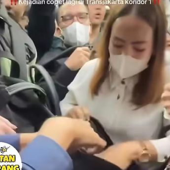 Penumpang TransJakarta Kecopetan, iPhone 17 Raib
