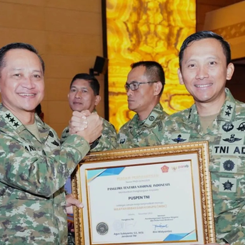 Lima Satuan Kerja TNI Raih Predikat WBK dari Kemenpan RB