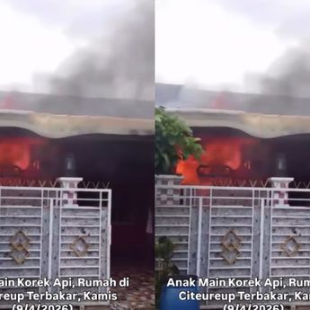 Anak Main Korek Api, Rumah Ludes Terbakar