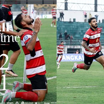 Madura United Taklukkan Persik Kediri 2-1