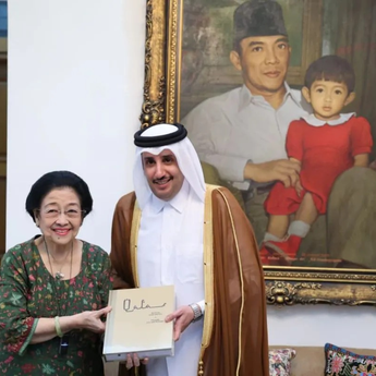 Megawati Terima Dubes Qatar di Kediamannya, Bahas Budaya hingga Undangan Kunjungan