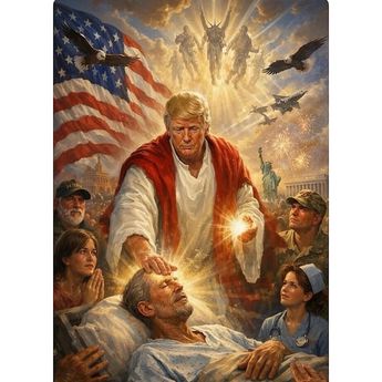 Unggah Dirinya Bak Yesus, Trump Serang Paus Leo XIV: Lemah