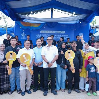 BNPP Dorong Hunian Layak melalui Program Gentengisasi-Akad Massal Rumah Subsidi