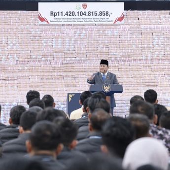 Negara Amankan Rp11,42 T dari Penertiban Perkebunan dan Tambang Ilegal, Prabowo: Kerja yang Tak Mudah