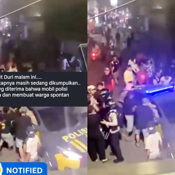 Polisi Tegaskan Tak Ada Mobil Patroli Tabrak Warga Saat Tawuran di Tebet