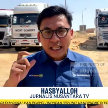 LIVE Report Nusantara TV dari Mesir: Israel Hambat Penyaluran Bantuan Kemanusiaan untuk Warga Gaza