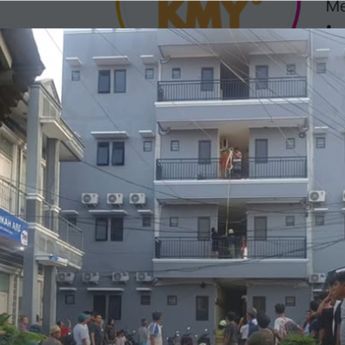 Kos-kosan di Kemayoran Terbakar Hebat Pagi Ini