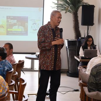 Ketua LPS Bertemu Pemred Media Nasional, Tukar Gagasan dan Masukan