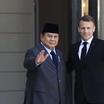 Ketemu Macron, Prabowo Bahas Penguatan Kerja Sama Pertahanan hingga Ekonomi Kreatif