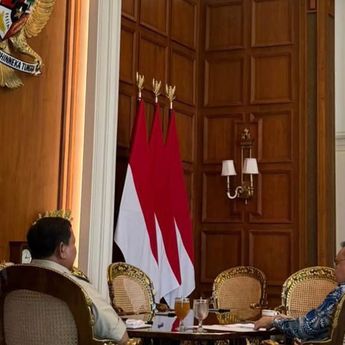 Usai Lawatan ke Rusia dan Prancis, Prabowo Bertemu Dasco di Istana, Bahas Apa?